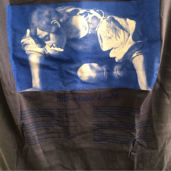 Off-white Hardcore Caravaggio Shirt in Blue/Blue (size XS) - Picture 9 of 10